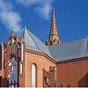 Kościół neogotycki parafii p.w. św. Jakuba  z 1910 r. w Sztabinie